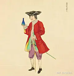 清朝画师笔下的外国人：大同小异的亚洲脸，各具特色的民族服装 - 知乎
