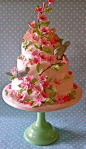 @KatieSheaDesign Likes-->  #Cake Birds & flowers.
