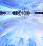 天空,云,云景,多云,宽的_169637073_白天的上海外滩_创意图片_Getty Images China