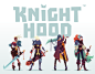 Video game character design // KnightHood by Midoki : Some character designs I've did for KnightHood game by Midoki and published by King