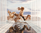 3D 3dart abstract architecture art cinema4d houdini octane Render surreal