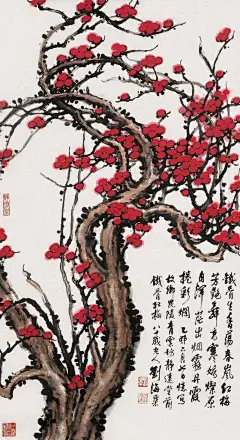 国画巨匠刘海粟绘画作品精选