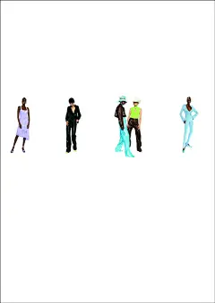 模特  - 源文件下载【酷图网】模特,流行,人物,各种站姿,搭配,