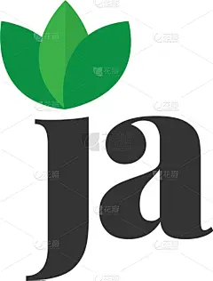 信函,模板,品牌名称,叶子,绿色,日式洗手盆,生物学,商务,清新,设计