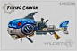 Wildstar Fishing cannon concept, Max Gon : A fishing cannon I designed to be in Wildstar Online