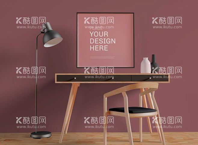 装饰画样机  - 源文件下载【酷图网】装...