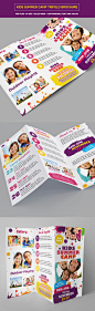 Kids Summer Camp Trifold - Corporate Brochures