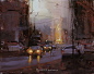 果断干脆的笔触，斯洛伐克画家Tibor Nagy (上)_博尔·纳吉 : 蒂博尔·纳吉Tibor Nagy，斯洛伐克艺术家，成长于一个爱艺术的家庭，自学绘画成为艺术家，他擅长以浓重的油画色彩来表现各种风景，油画果断、干脆。 …