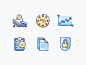 Icons for Academic Platform