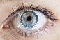 人的眼睛,二进制码,未来,角膜,水平画幅,美人,增强现实,科学,视网膜,白人