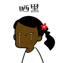 #制冷少女表情包# 最近天气开始热起来了......希望夏天对我友善一点....... ​​​​