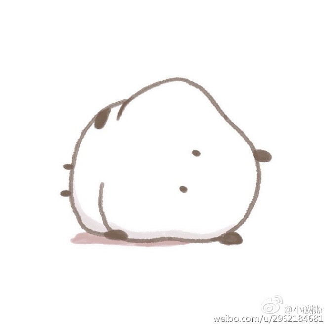 小桃送上一组白白的野萌君头像，里面夹杂着...