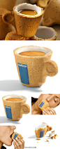 Lavazza 把咖啡放进香脆的Cookie Cup里, 真正的边喝边吃二重享受