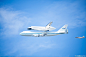 Download wallpaper Boeing,  Shuttle,  plane,  sky free desktop wallpaper in the resolution 2048x1365 — picture №462759