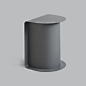 Half Table / Dark Gray