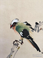 我在百度图片发现一张好图，推荐！  赵少昂 国画 纯手绘 工艺品
