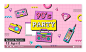 Flat 90s party youtube thumbnail