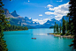 瑪琳湖靈島 - 加拿大！
美的令人讚嘆。 #美景#