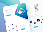 TC Homepage Design by Papay Wicaksono on Dribbble