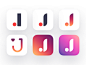 Joom Icons : Hey guys,

Thanks for amazing feedback for previous Joom icons shot. It was very hard to read (the right word was JOOM) so I decide to find something different. 