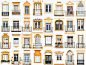 Windows of the World : I always had a curiosity about windows, like the structure of the houses, they change from region to region, so I compiled the thousands of photographs that I had by cities or regions and Windows of the World was born, it's a big ev