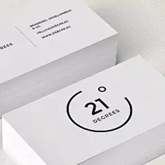 【简约美】25例极简风名片设计 : Less is more。