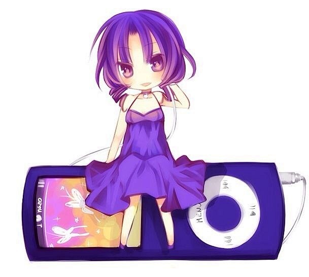  #拟人#iPod-紫色