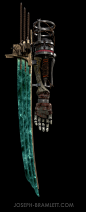 Moonlight Sword - Sekiro Contest Entry, Joseph Bramlett : My contest entry for VaatiVidya's Prosthetic Art Challenge for the game Sekiro: Shadows Die Twice. I based it off of one of my favorite weapons from the souls series, the Moonlight Sword. I gave my