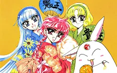 14张1280x800《魔法骑士》动漫人物桌面高清宽屏壁纸