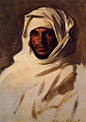 John Singer Sargent: A Bedouin Arab: 