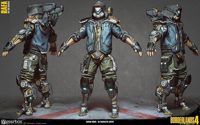 Rafa the Exo Soldier - BL4-花瓣网