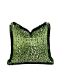 瑞莎高档美式抽象墨绿色流苏花边沙发抱枕装饰靠垫45x45厘米-淘宝网