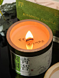浮光竹影》竹子香薰蜡烛礼盒生日礼物送男女生家用卧室内持久淡香-淘宝网