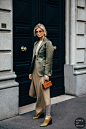 Milan FW 2019 Street Style: Xenia Adonts : Xenia Adonts between the fashion shows.