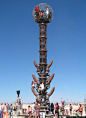 minaret at burning man