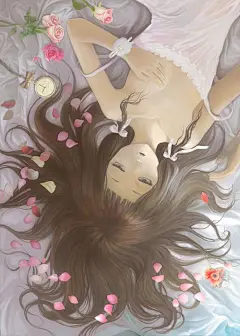 唯美女生插画图片 第九期 (11)