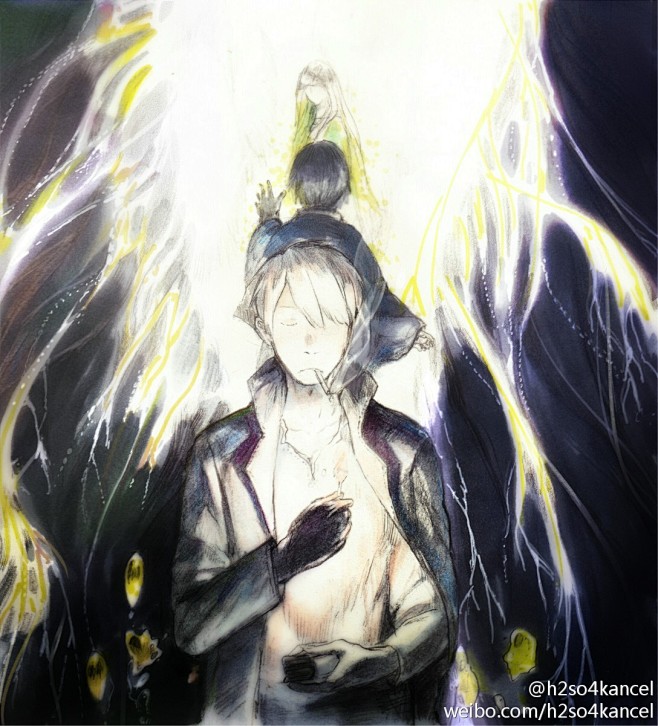 #虫师# 依次是『冬の底』、『碧水』、『...
