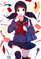 (:3_ヽ)_校园女封面底图