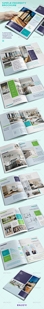 Simple Property Bruchure - Brochures Print Templates