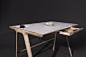 *product design, furniture, home office, desks, wood* - Maya desk by Dare Studio