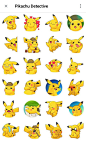 Pikachu Detective Telegram sticker packs
