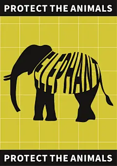 封套扭曲海报练习