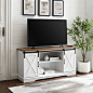 Modern Farmhouse Wood TV Stand for TVs up to 65&#;34 Gray Wash - Saracina Home : Read reviews and buy Modern Farmhouse Wood TV Stand for TVs up to 65&#;34 Gray Wash - Saracina Home at Target. Choose from contactless Same Day Delivery, Drive Up and