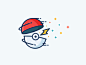 Pokeball! filled throw fast pikachu lightning pokemon go pokeball illustration outline icon pokemon