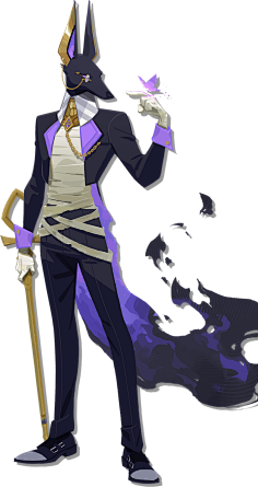 com神觉者-巴顿/巴德尔-角色立绘4-啊叽的二咩采集到j角色—二次元