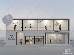 现代奢饰品店铺3D模型下载【ID:1158554946】