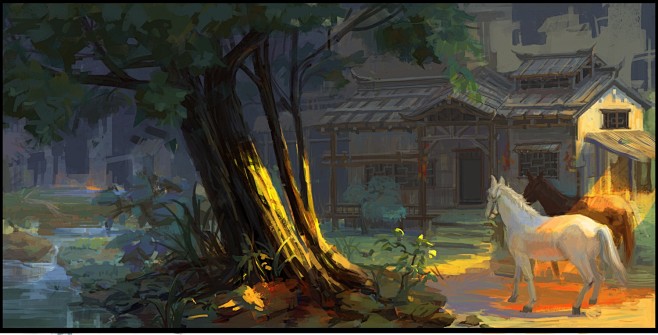 骏马房子