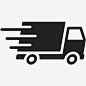 快递货物货运卡车图标_88ICON https://88icon.com 快递 货物 货运卡车