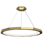 Dodeca 46 Brushed Brass Chandelier by Matthew McCormick Studio 1