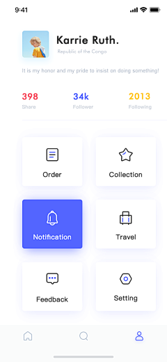 21Malin采集到App ui